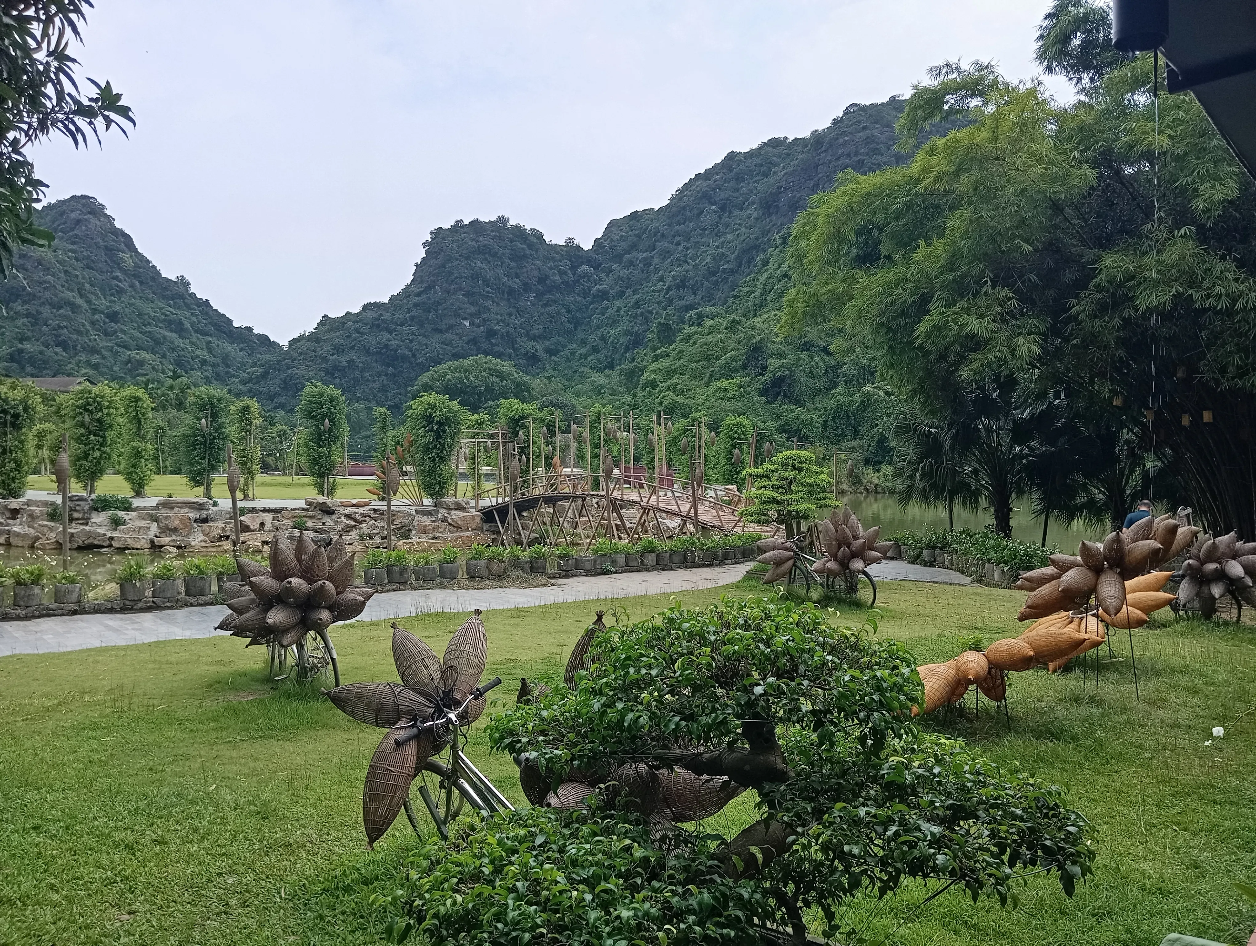 Khung cảnh thiên nhiên tại Thung Nham