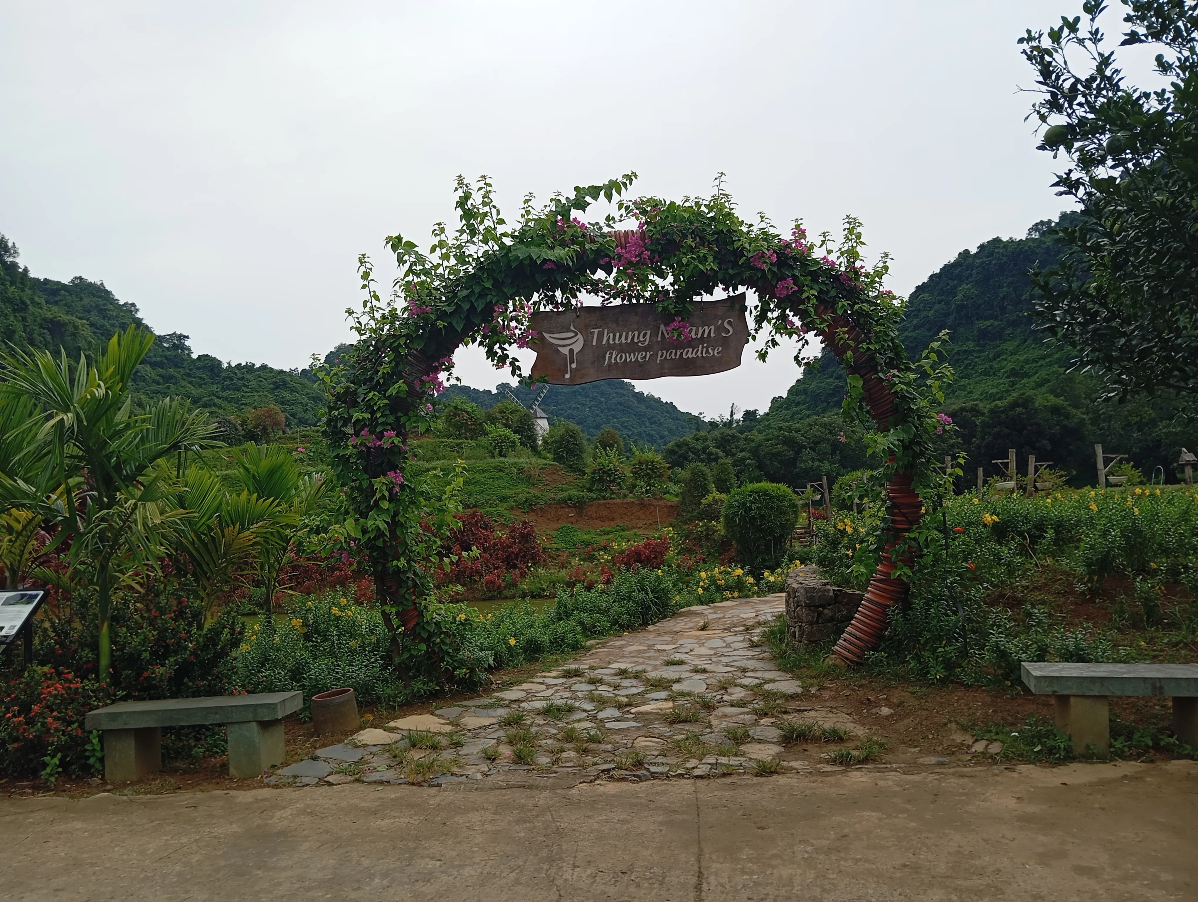 Một góc yên bình tại Thung Nham